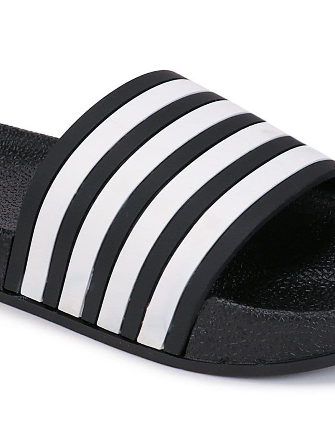 DRACKFOOT Men Striped Sliders thumbnail 5