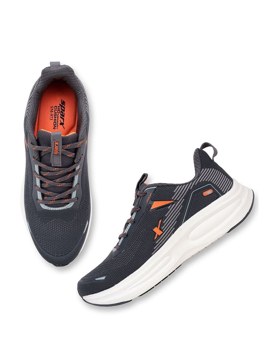 Sparx Men Mesh Lace-up Sports Shoes thumbnail 5