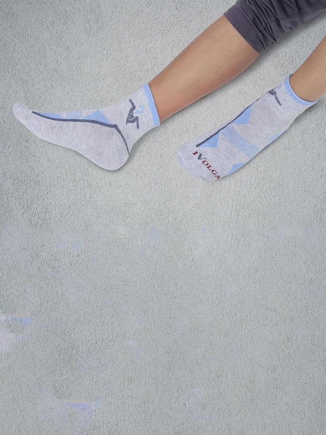 MJE Men Pack Of 5 Patterned Ankle Length Socks thumbnail 6