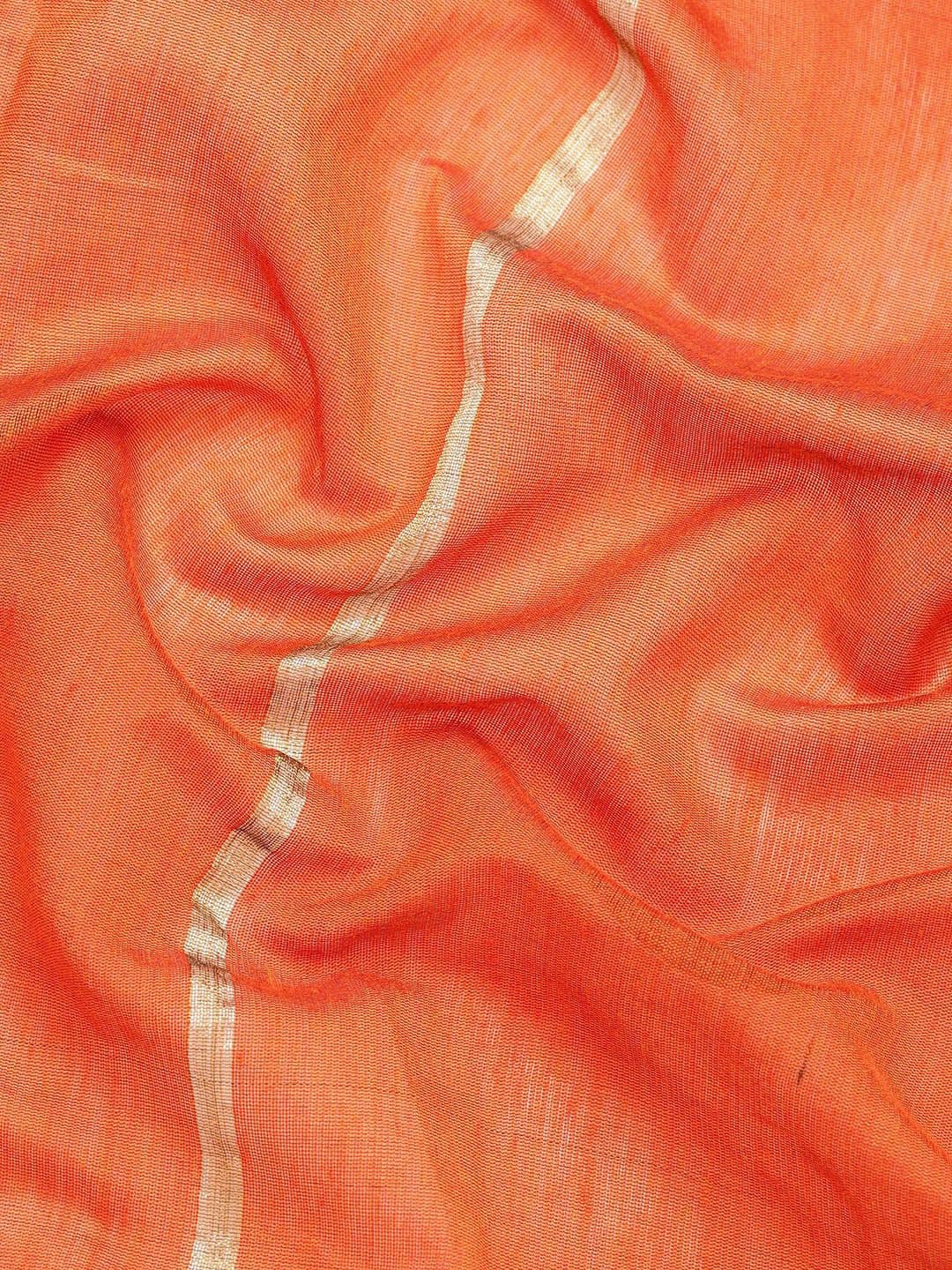 DESH BIDESH Colourblocked Silk Cotton Saree thumbnail 6