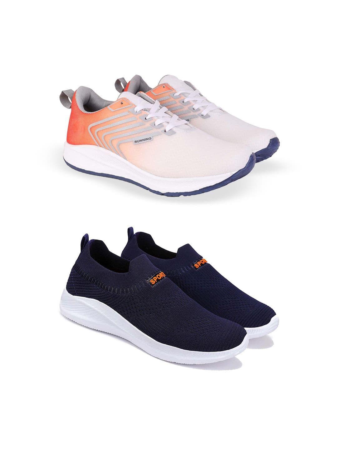 DRACKFOOT Men Running Non-Marking Shoes - view 1
