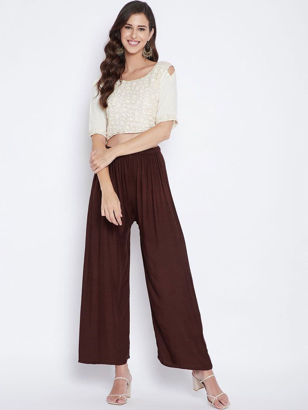 Clora Creation Women Ethnic Palazzos thumbnail 2
