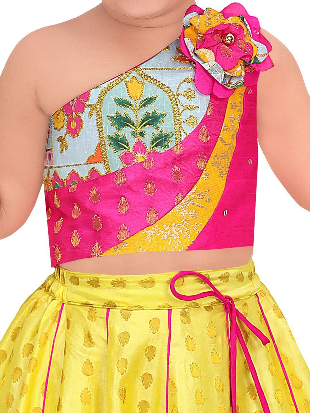 Pragya Exclusive Girls Ready to Wear Lehenga & thumbnail 2