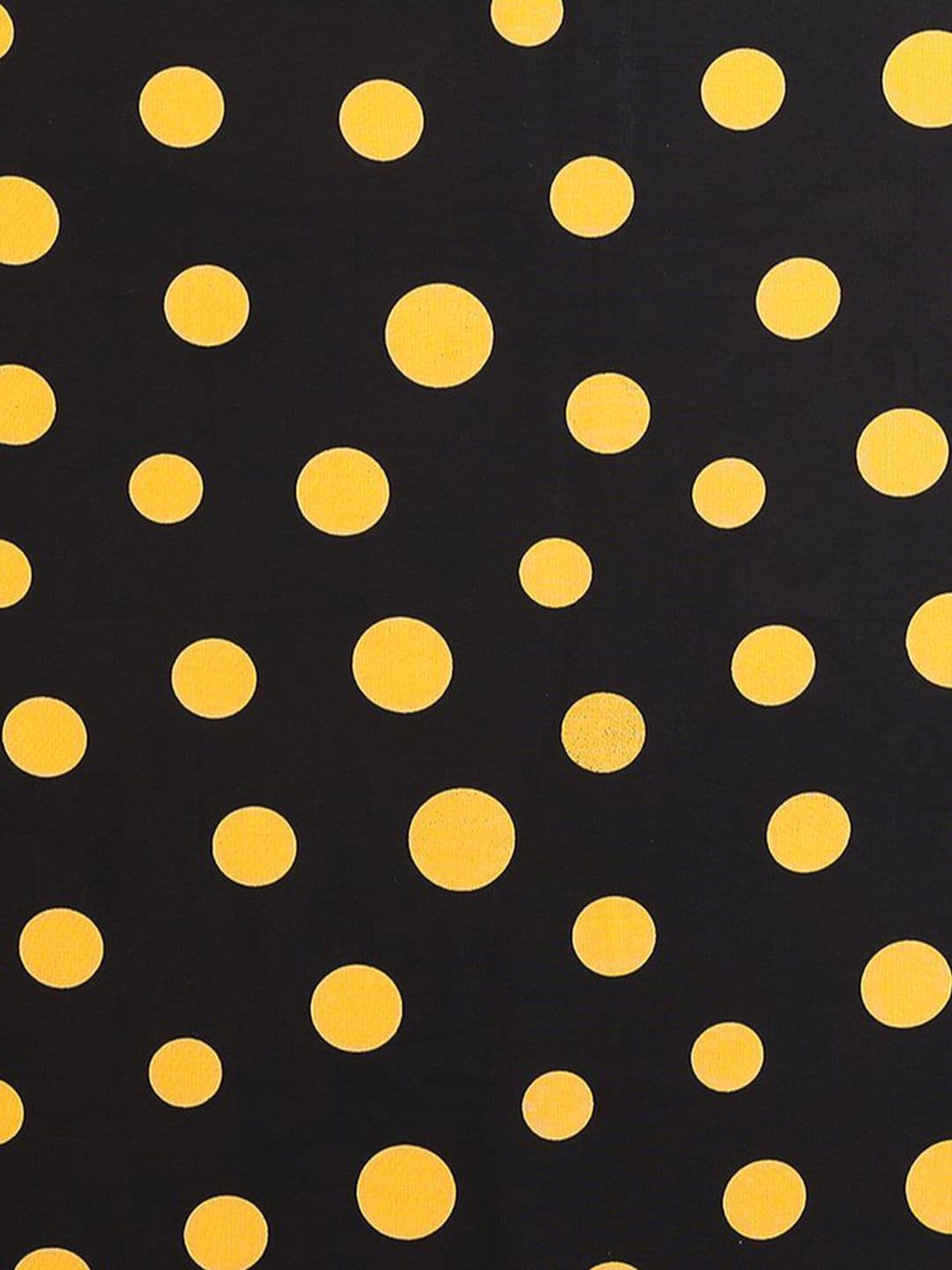 Moda Rapido Polka Dot Poly Georgette Saree thumbnail 3