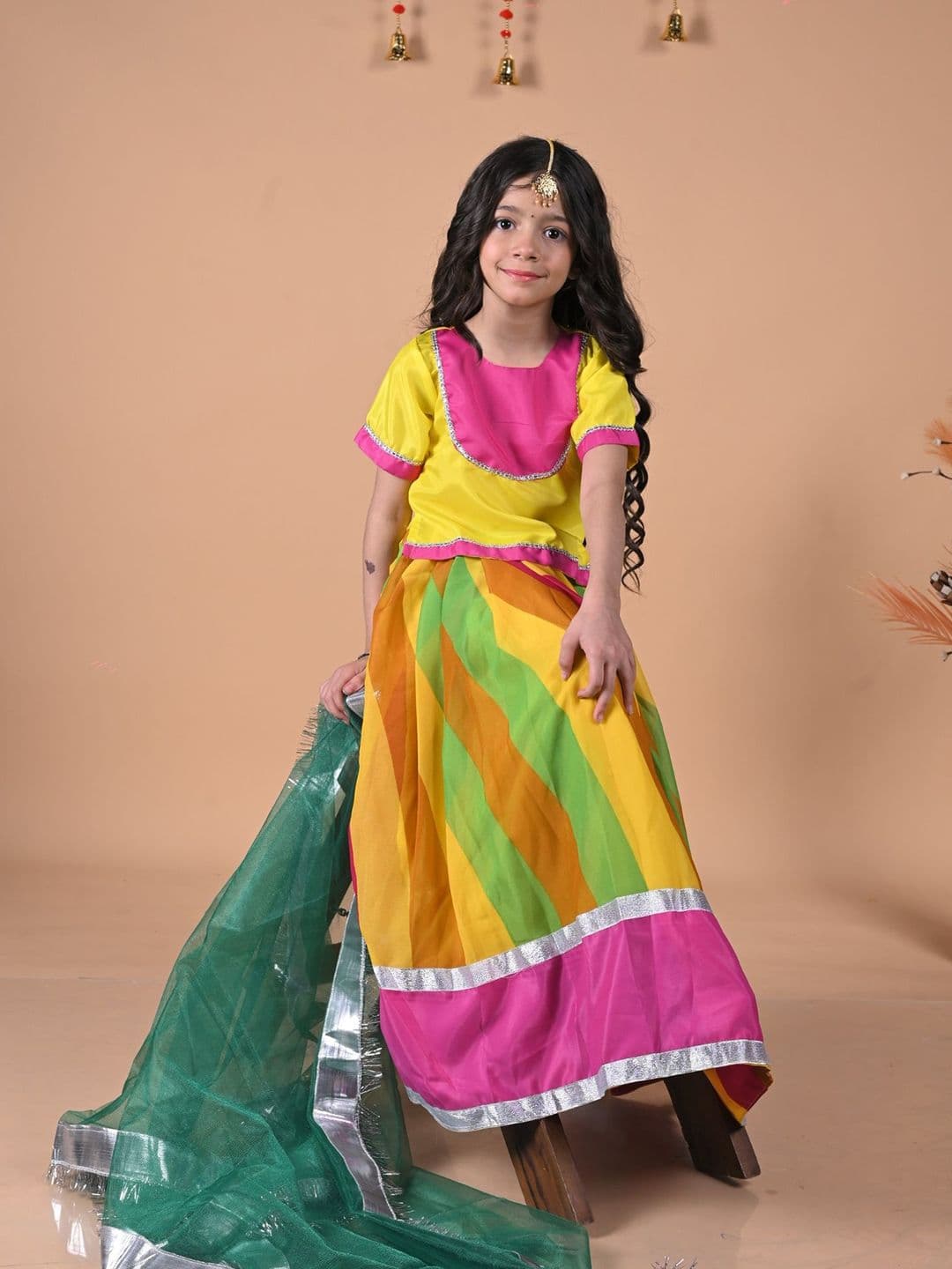 itsmycostume Girls Ready to Wear Lehenga & Blouse With Dupatta thumbnail 6