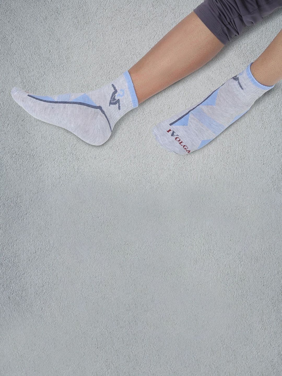 MJE Men Pack Of 5 Patterned Ankle Length Socks thumbnail 5