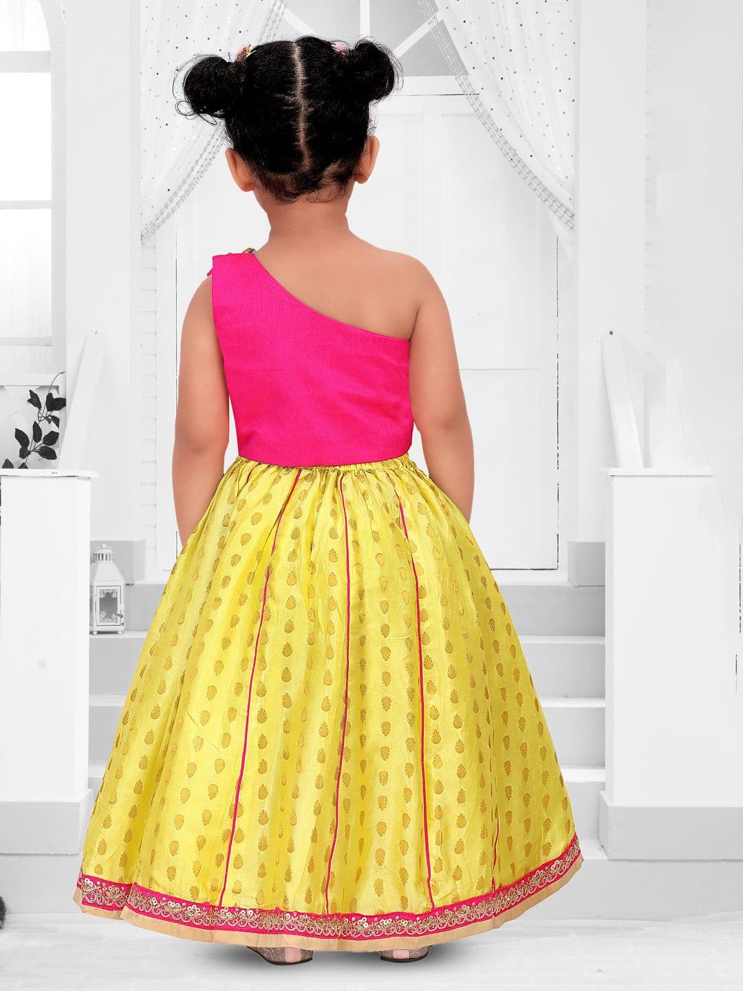 Pragya Exclusive Girls Ready to Wear Lehenga & thumbnail 5