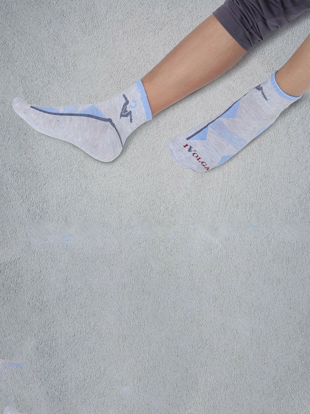 MJE Men Pack Of 5 Patterned Ankle Length Socks thumbnail 6