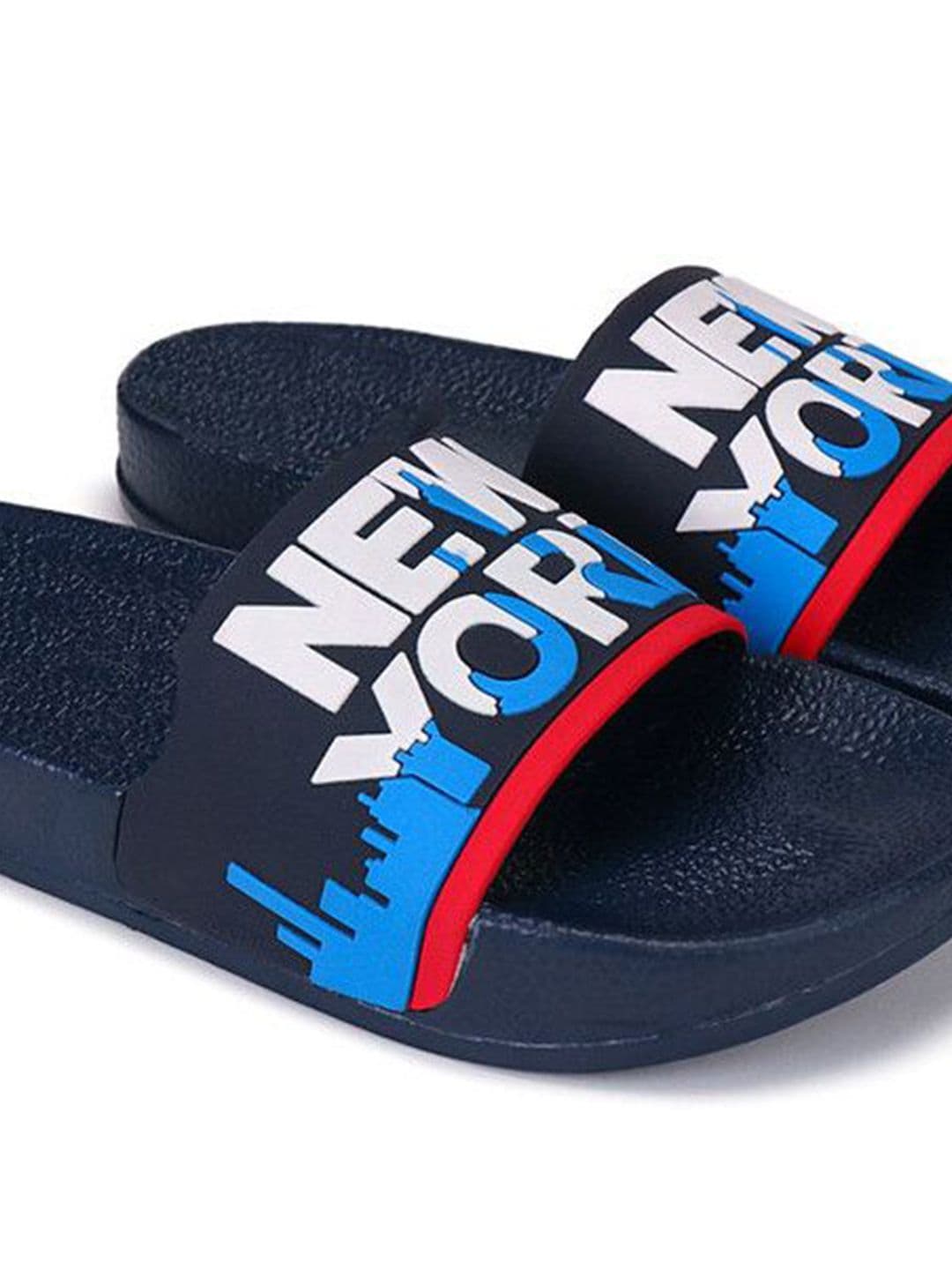 PENNEN Men Self Design Slider Flip Flops thumbnail 3