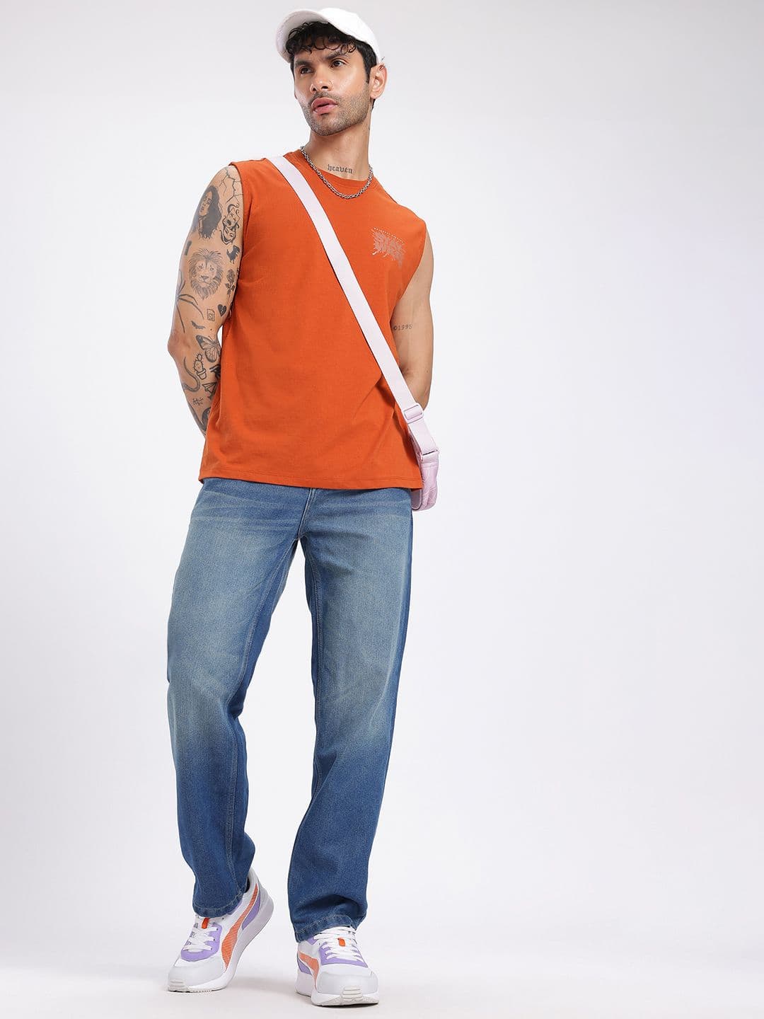 glitchez Men Urban Edge Straight Fit Jeans thumbnail 4