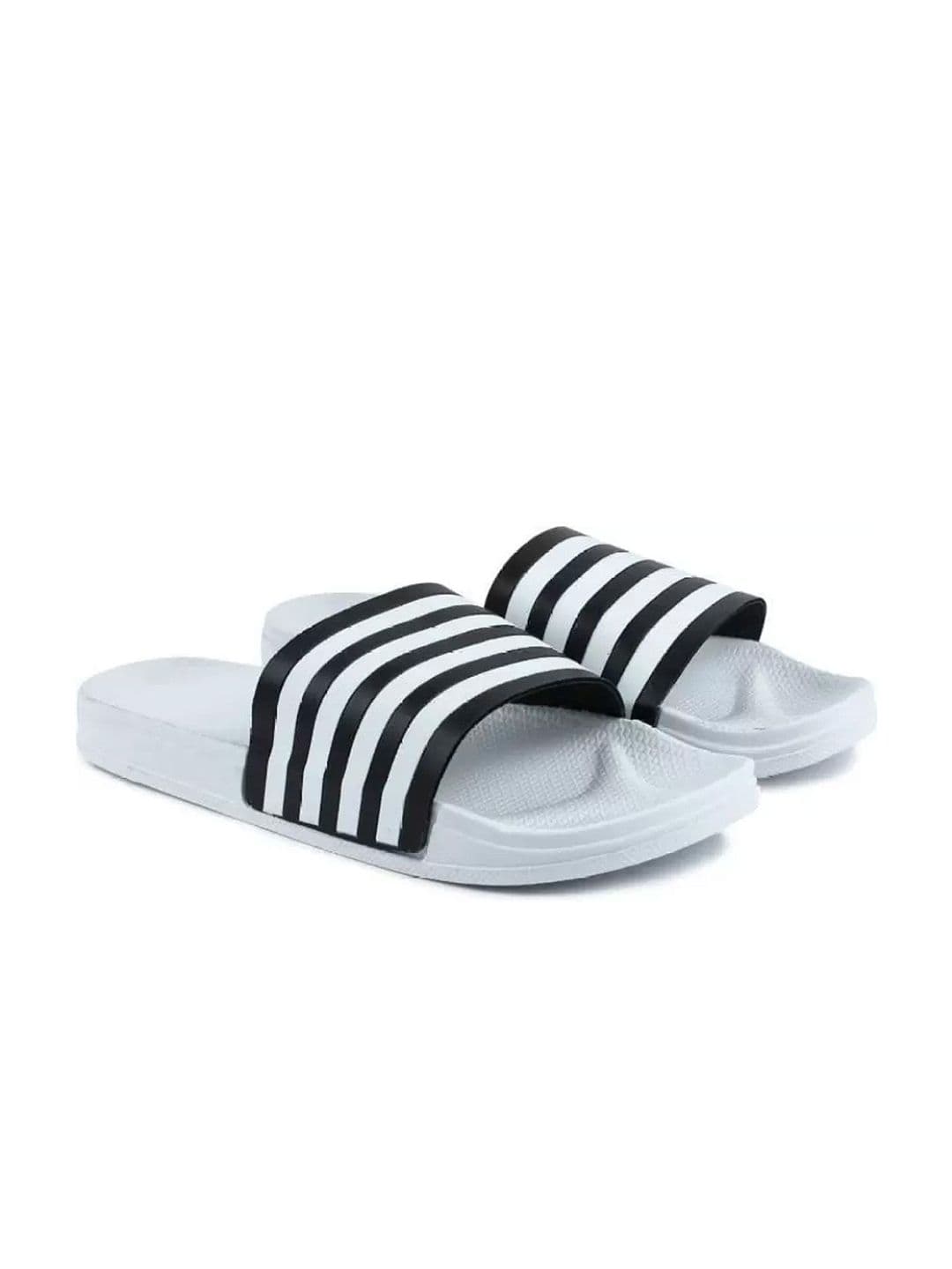 DRACKFOOT Men Striped Sliders - view 1