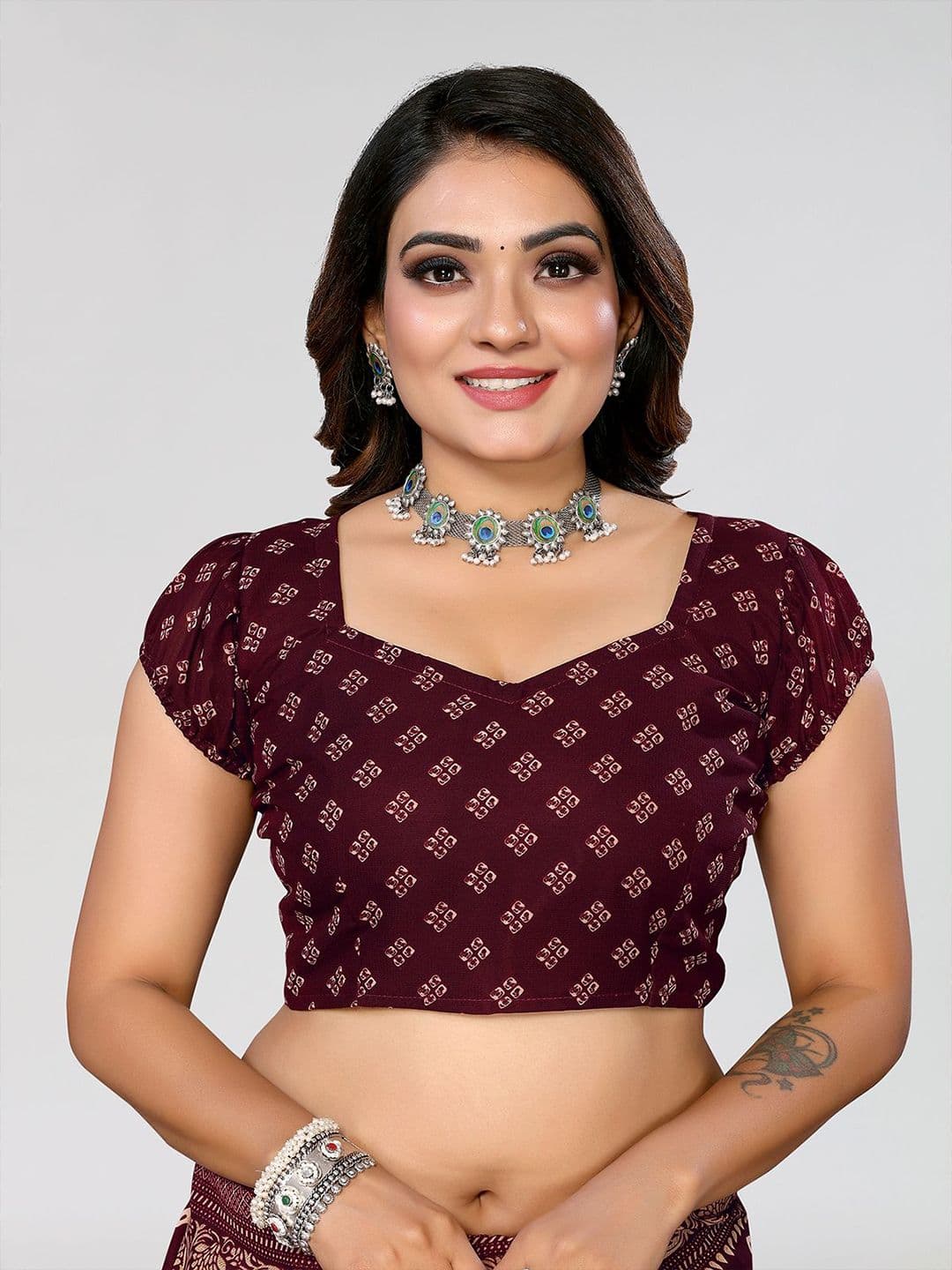 Moda Rapido Bandhani Print Saree thumbnail 2