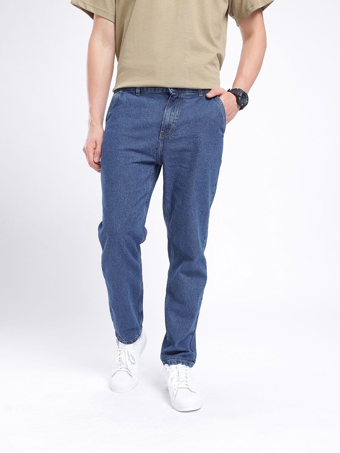 glitchez Men Straight Fit Jeans thumbnail 2