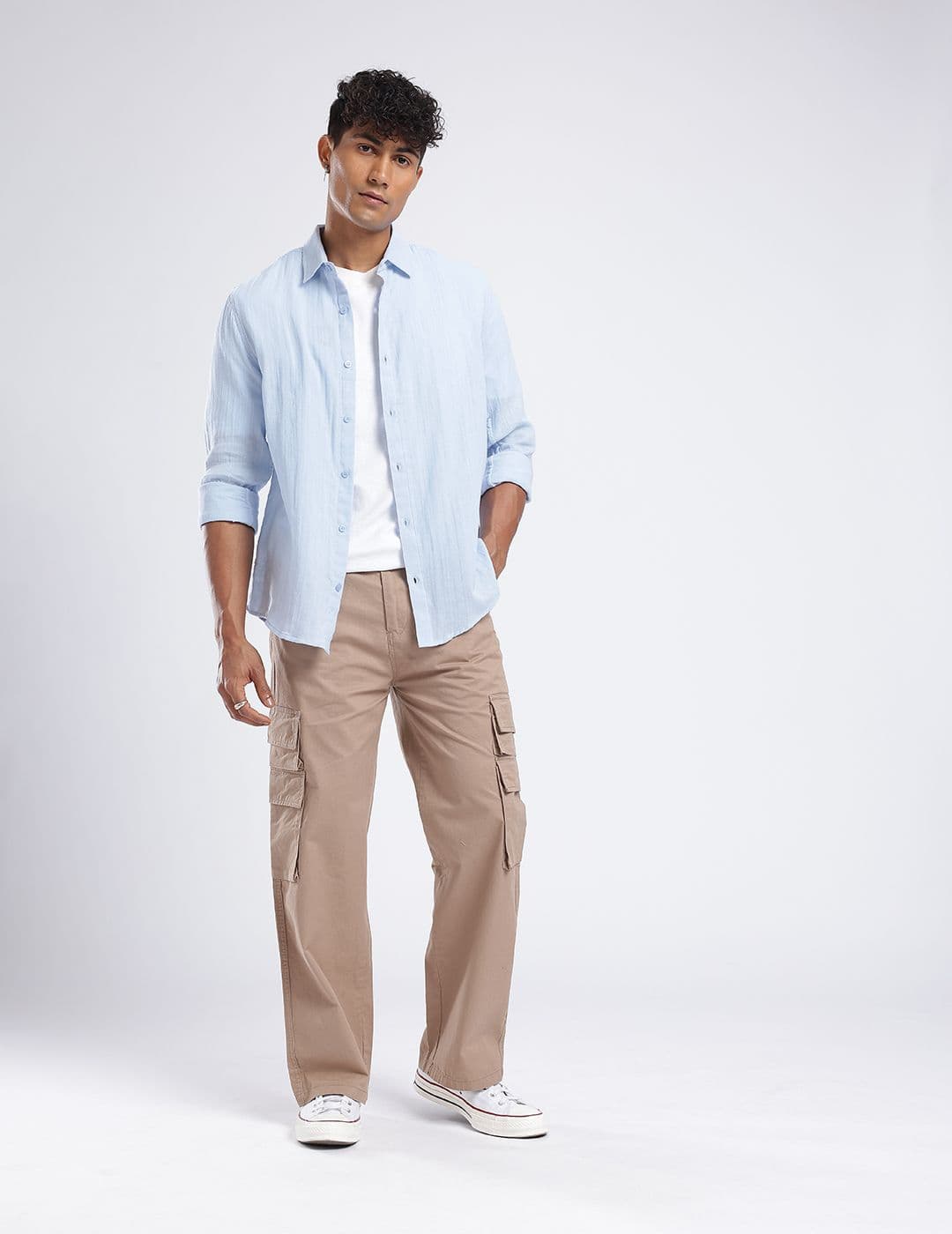 glitchez Crushed Regular Fit Shirt thumbnail 2