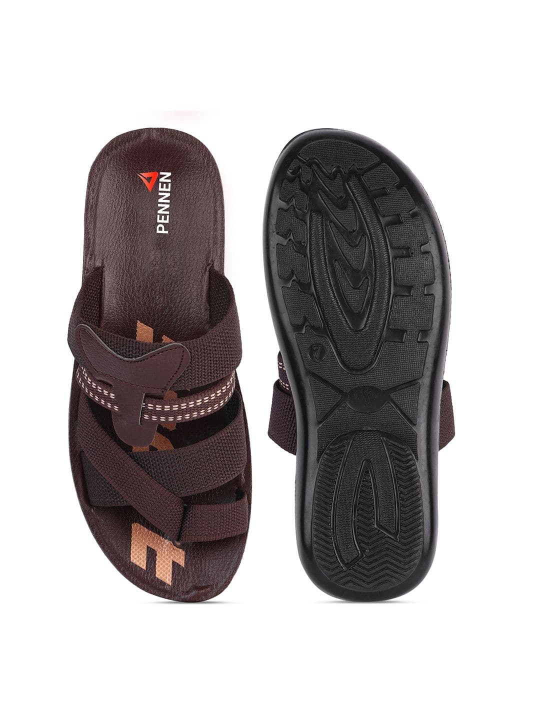 PENNEN Men Solid Slip on Comfort Sandals thumbnail 5