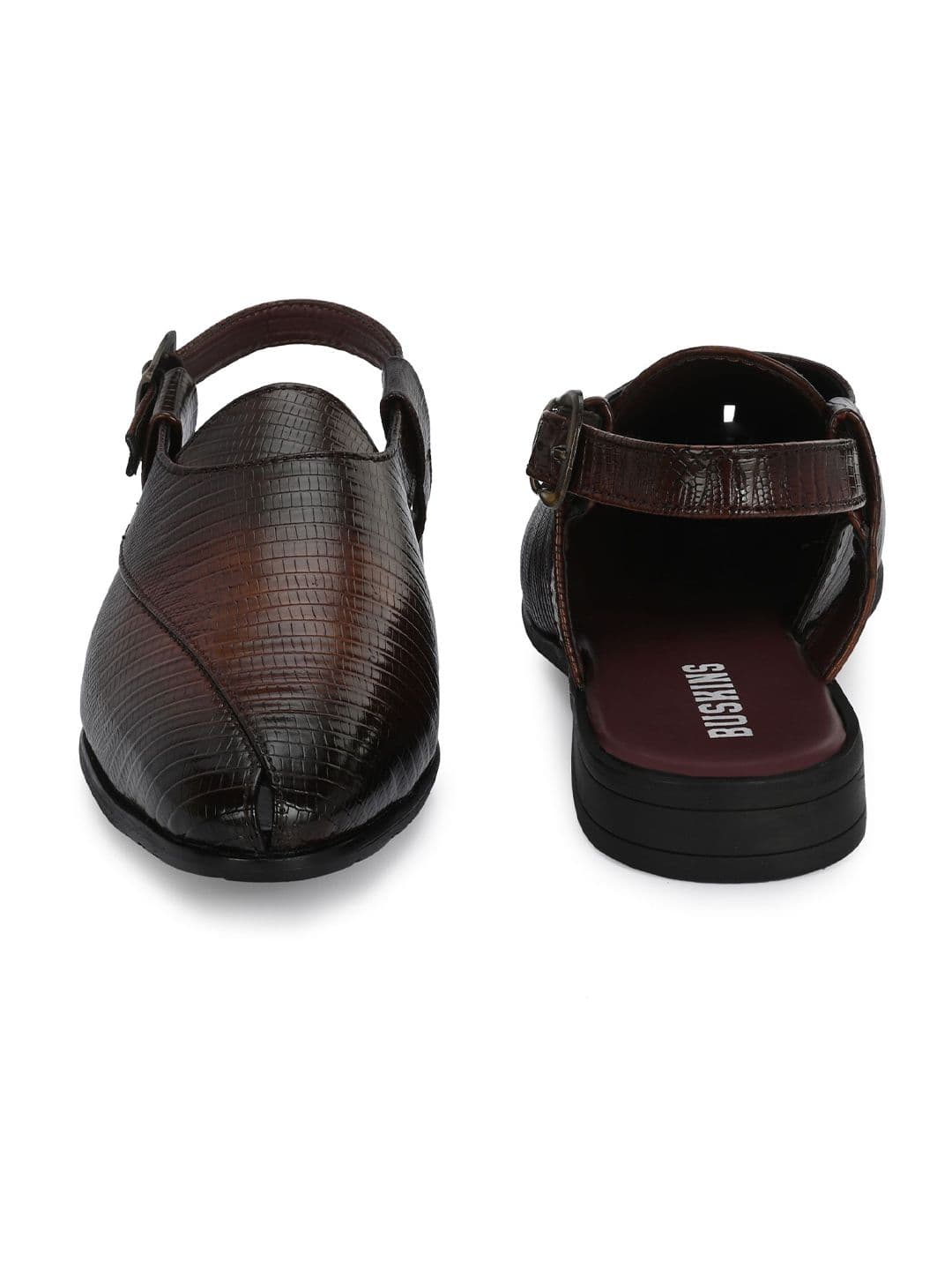 BUSKINS Men Ethnic Shoe-Style Sandals thumbnail 5