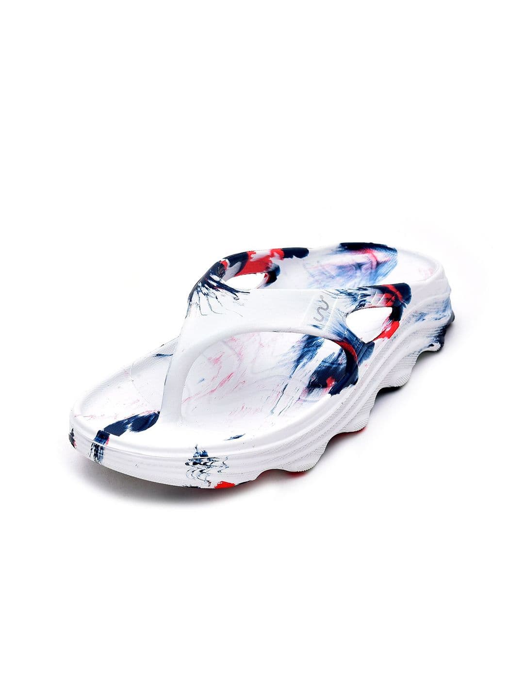 Men Doubleu Printed Thong Flip-Flops thumbnail 5