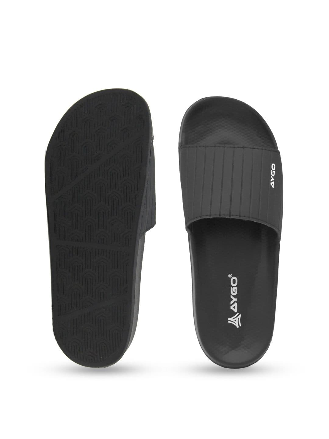 AYGO Men Printed Sliders thumbnail 3