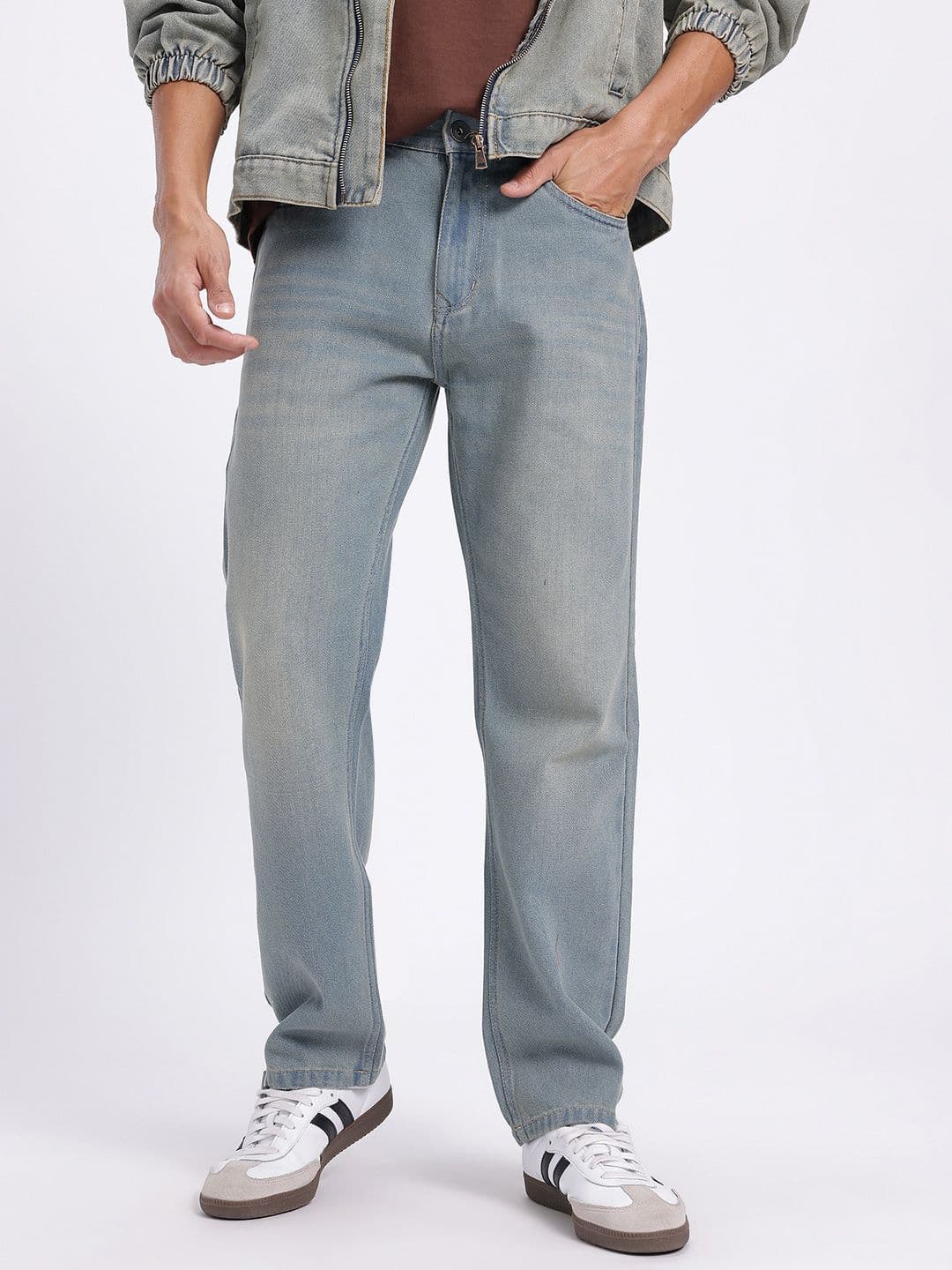glitchez Men Straight Fit Jeans - view 1
