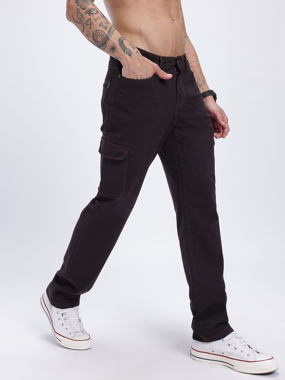 glitchez Men Regular Fit Jeans thumbnail 2