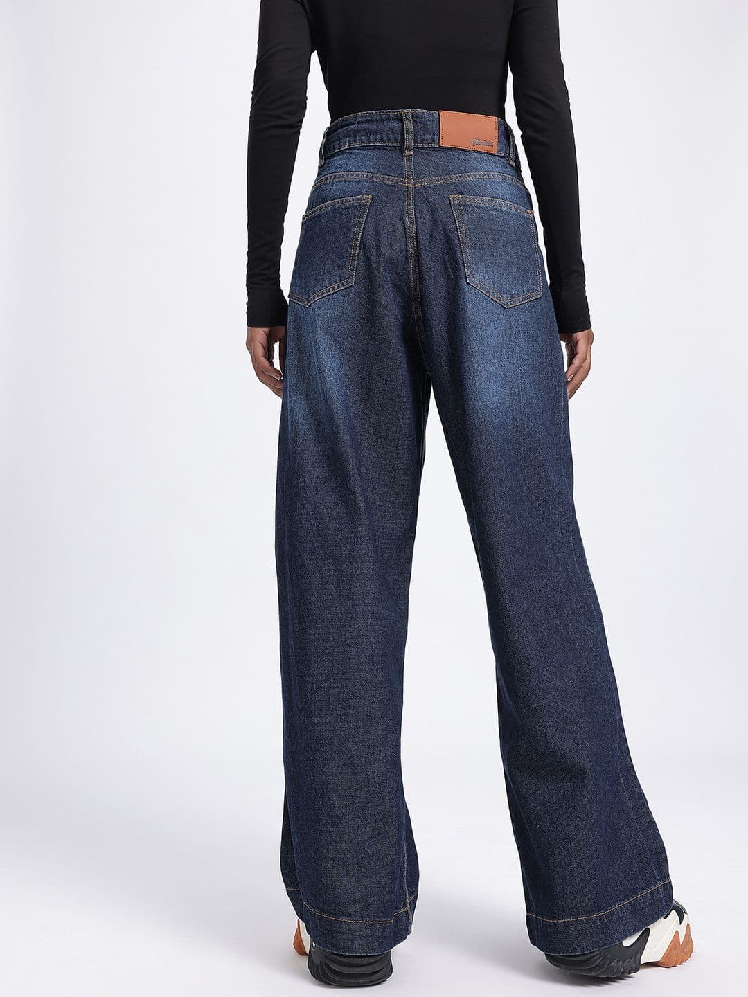 glitchez Women Baggy Wide Leg Jeans thumbnail 8