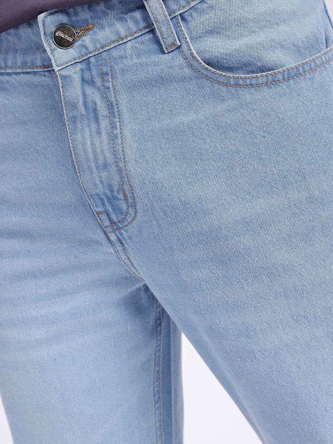 glitchez Men Regular Fit Jeans thumbnail 3