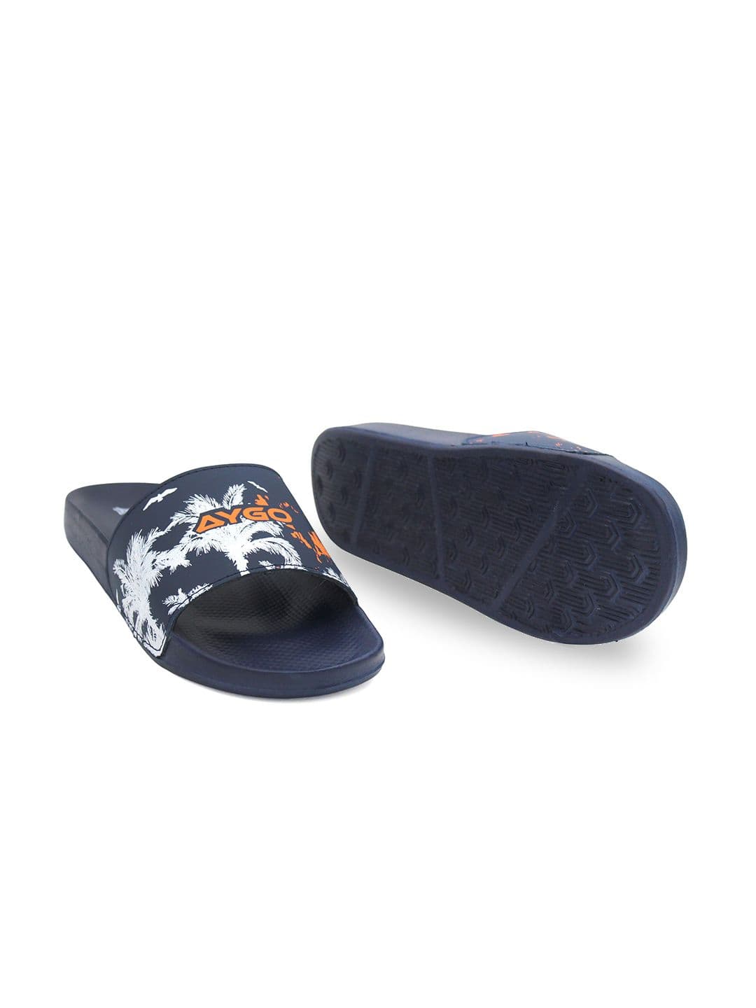 AYGO Men Printed Sliders thumbnail 6