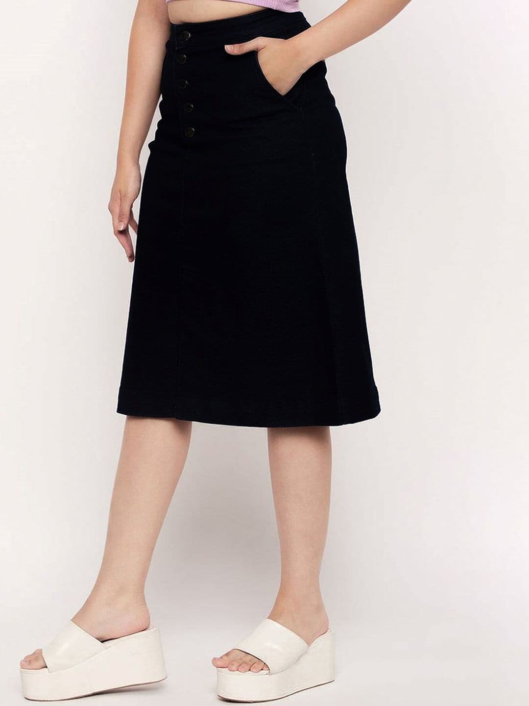 Tripursundari Fashion A-Line Midi Skirt thumbnail 2