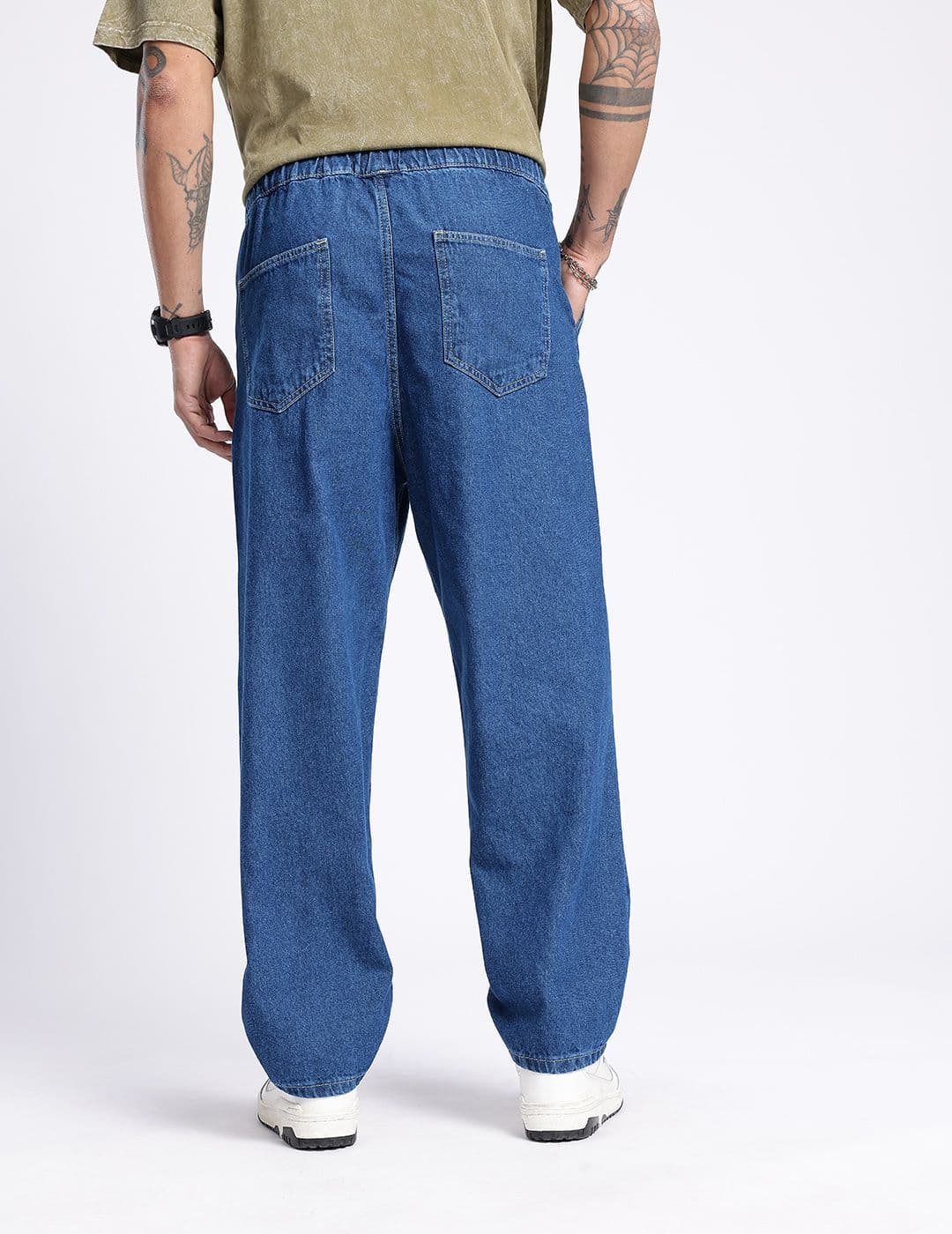 glitchez Men Elasticated Skater Jeans thumbnail 2