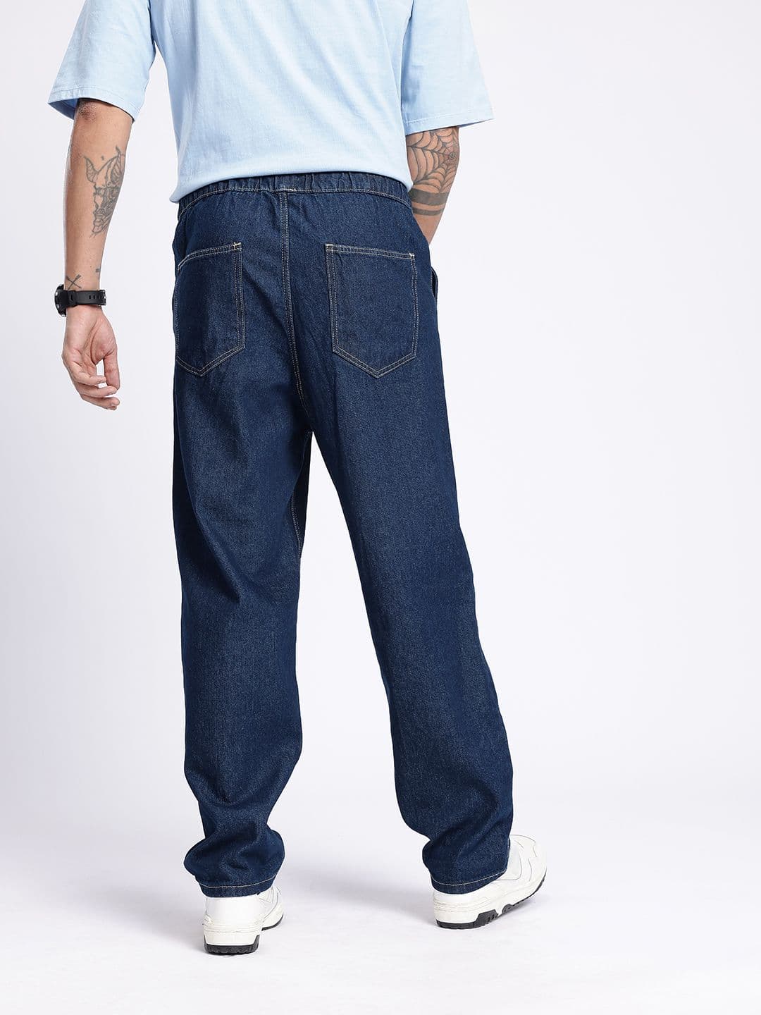 glitchez Men Cotton Skater Fit Jeans thumbnail 5