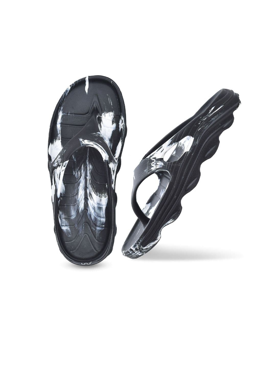 Doubleu Men Printed Thong Flip-Flops thumbnail 5