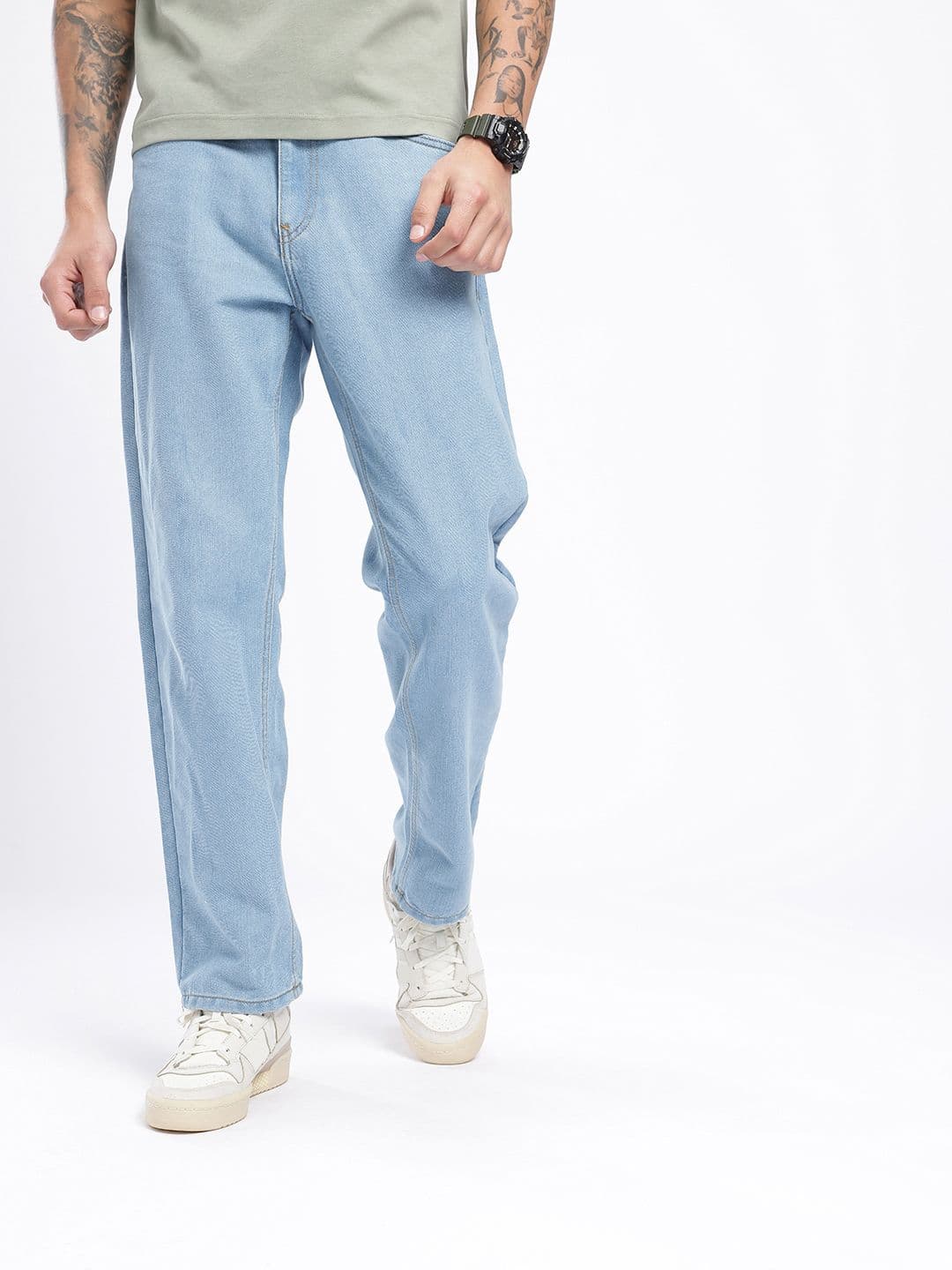 glitchez Men Straight Fit Jeans thumbnail 6