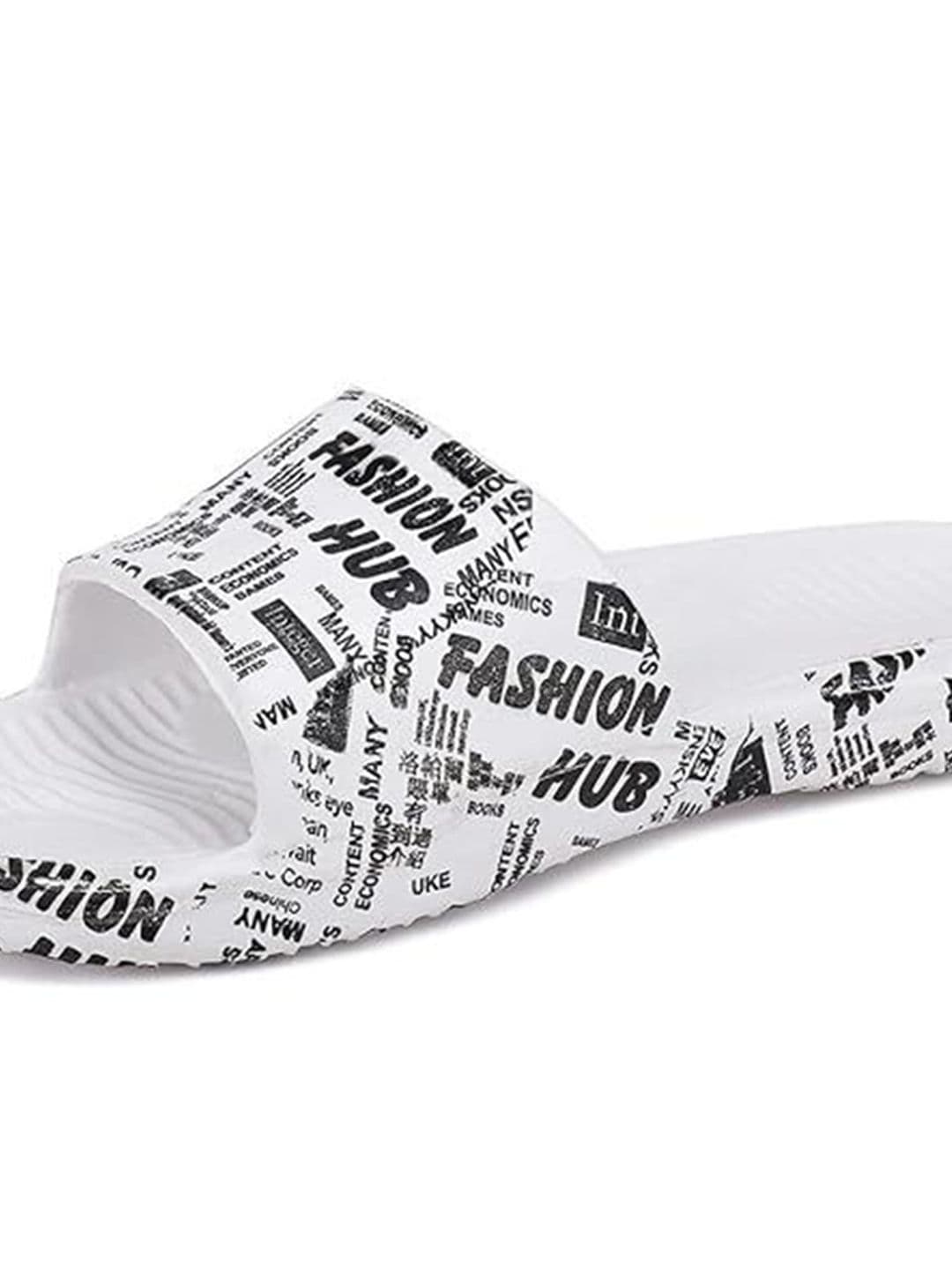 DRACKFOOT Men Printed Casual Synthetic Slider Flip Flops thumbnail 3