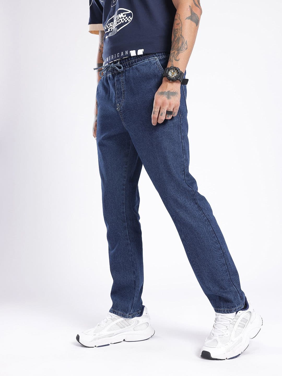 glitchez Men Regular Fit Jeans thumbnail 7