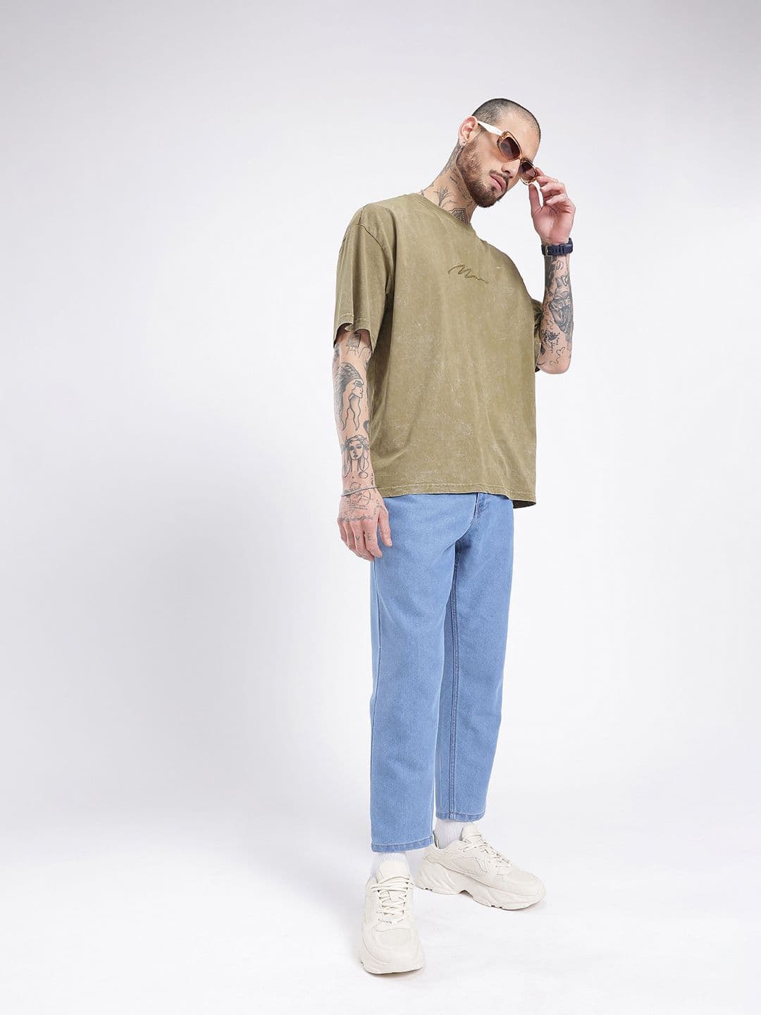 glitchez Men Slouchy Fit Jeans thumbnail 2