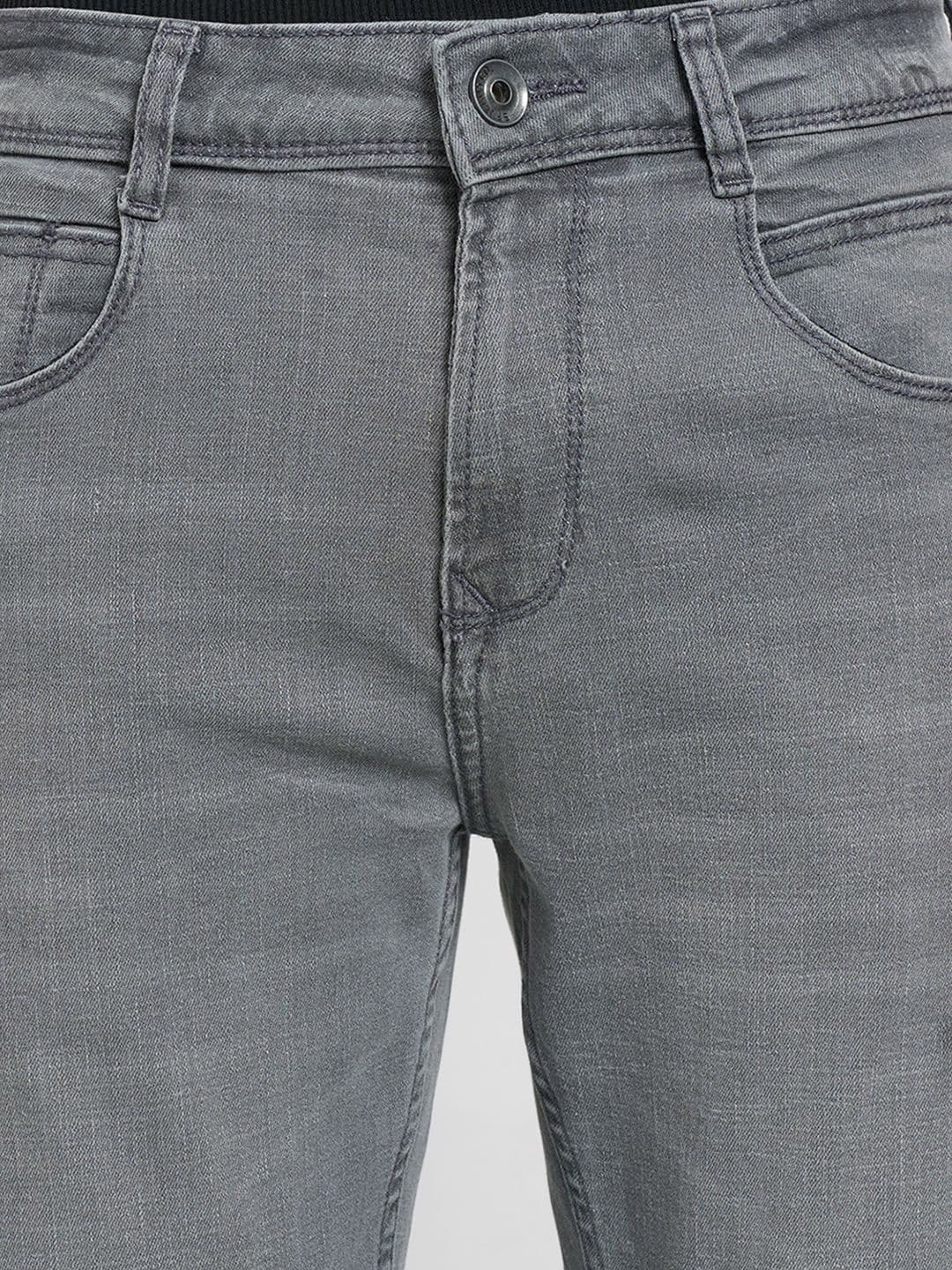 SF JEANS by Pantaloons Men Slim Fit Mid-Rise Low Distress Heavy Fade Jeans thumbnail 6