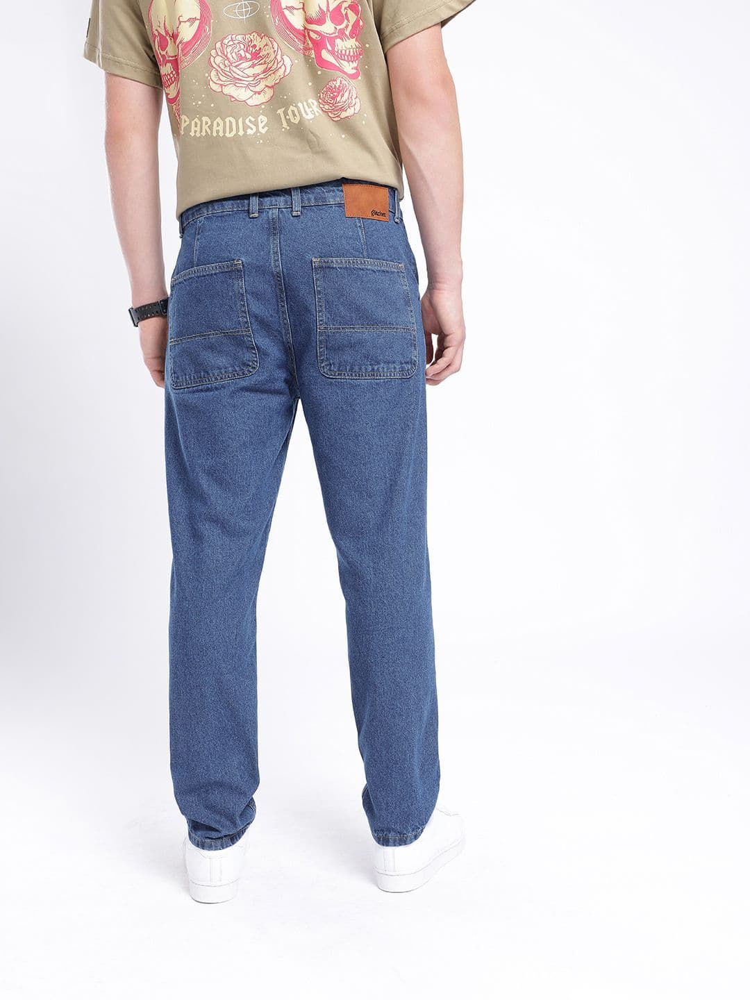 glitchez Men Straight Fit Jeans thumbnail 3