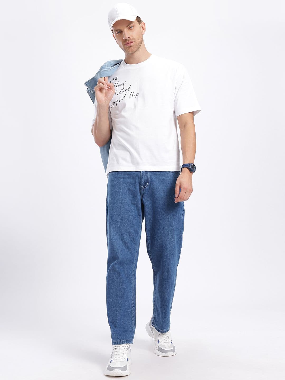 glitchez Men Elevated Essentials Straight Fit jeans thumbnail 2