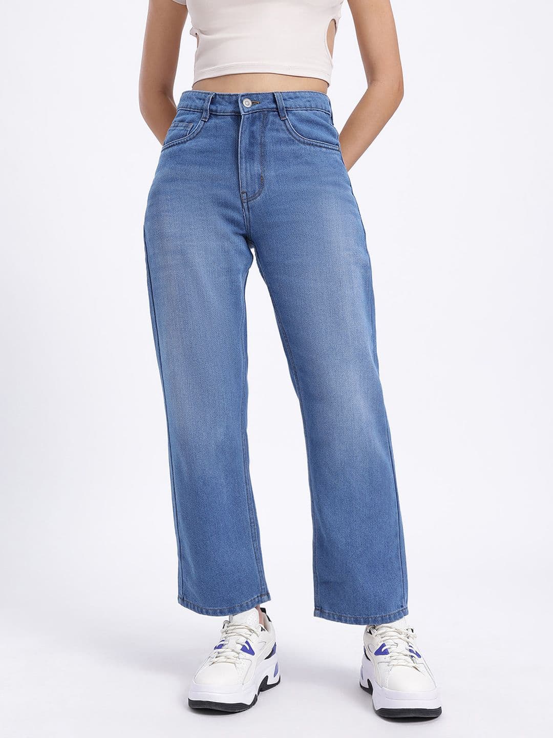 glitchez Straight Fit Jeans thumbnail 5