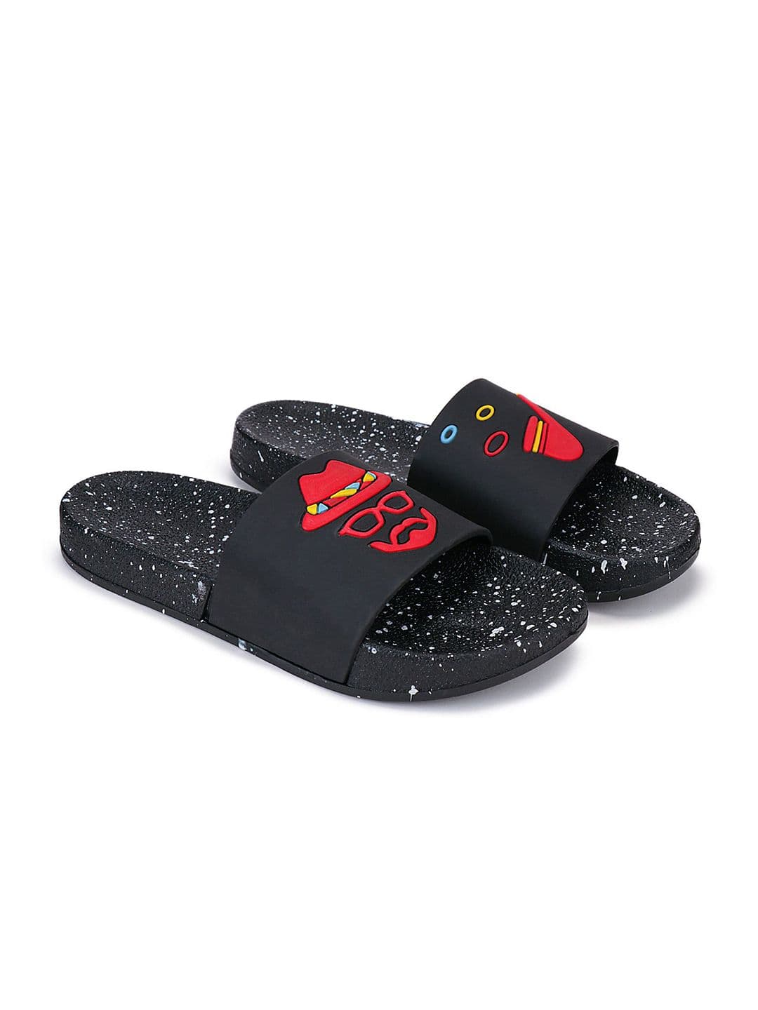 DRACKFOOT Men Self Design Slider Flip Flops - view 1