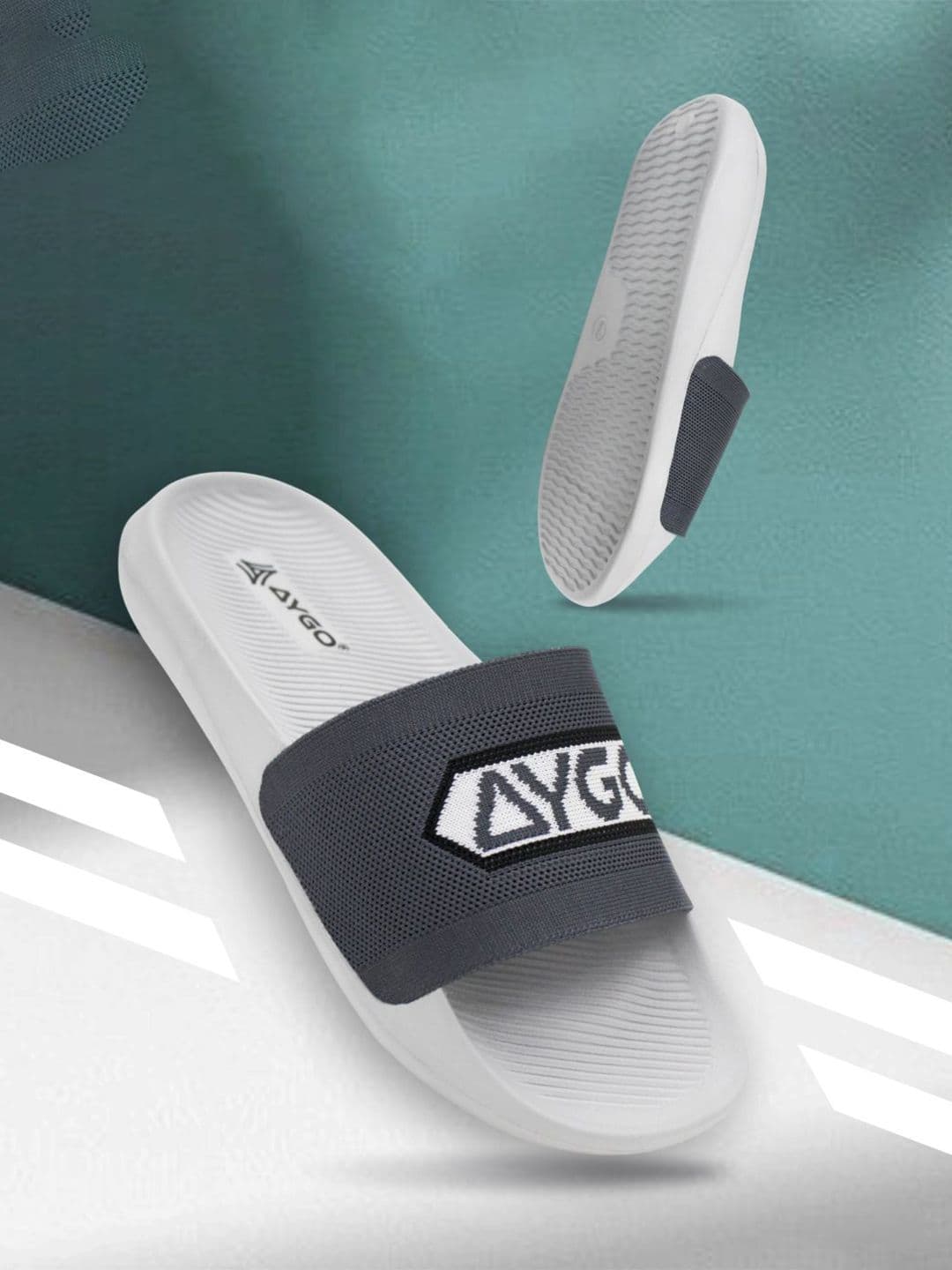 AYGO Men Printed Comfortable Sliders - view 1