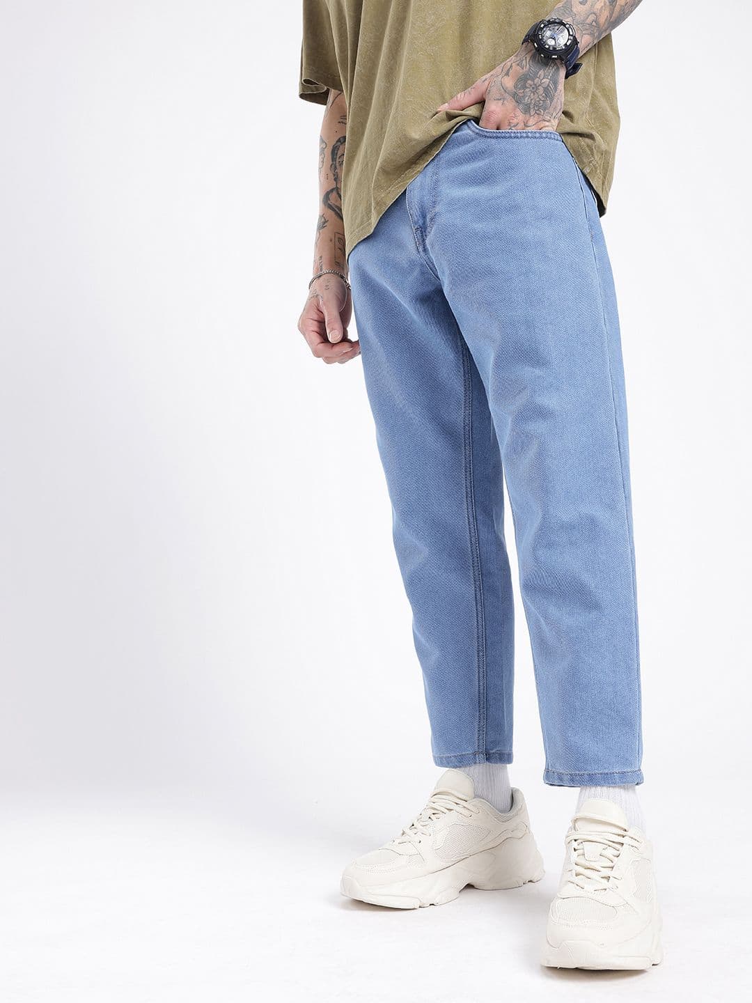 glitchez Men Slouchy Fit Jeans - view 1