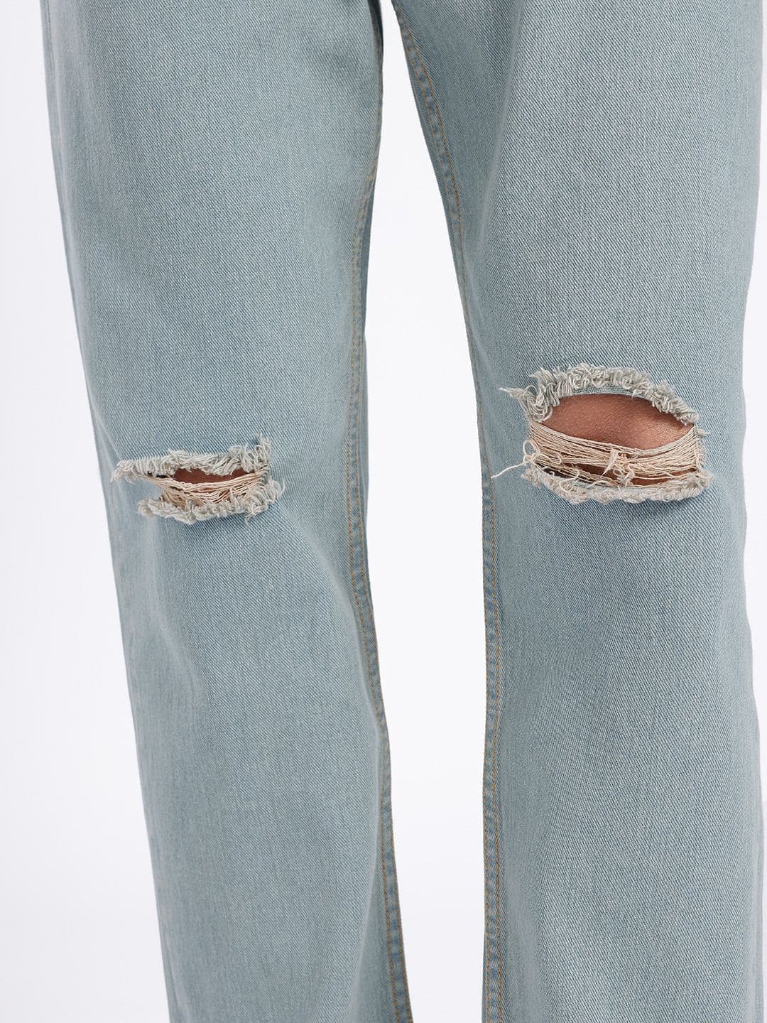 glitchez Men Relaxed Fit Mildly Distressed Jeans thumbnail 7