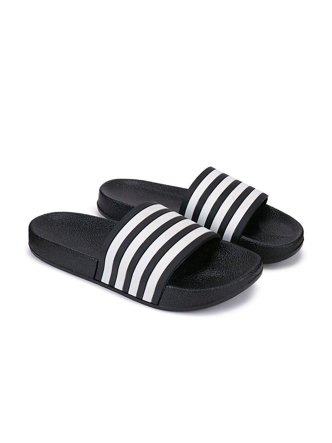 DRACKFOOT Men Striped Sliders - view 1