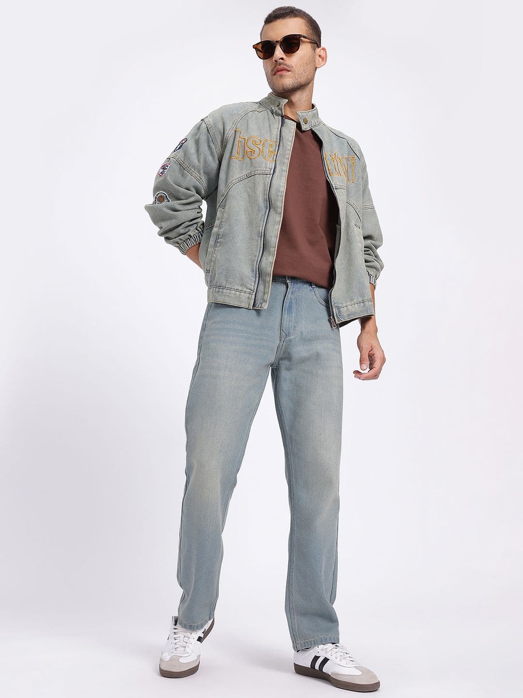 glitchez Men Straight Fit Jeans thumbnail 4