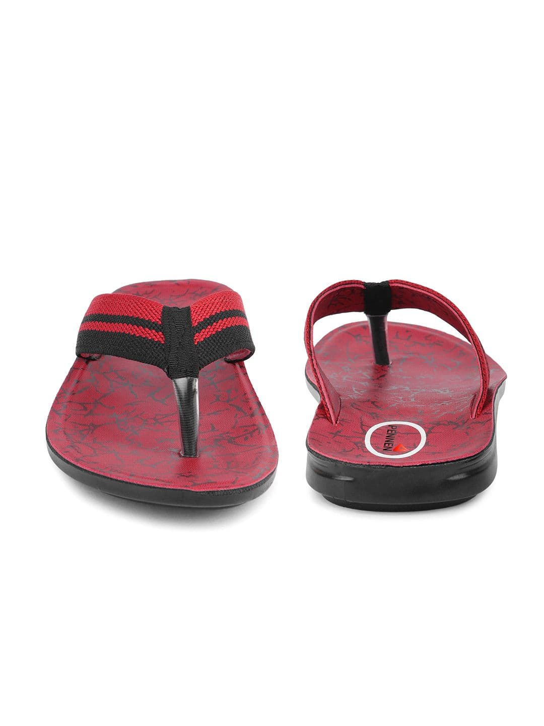 PENNEN Men Self Design Thong Flip-Flops thumbnail 3