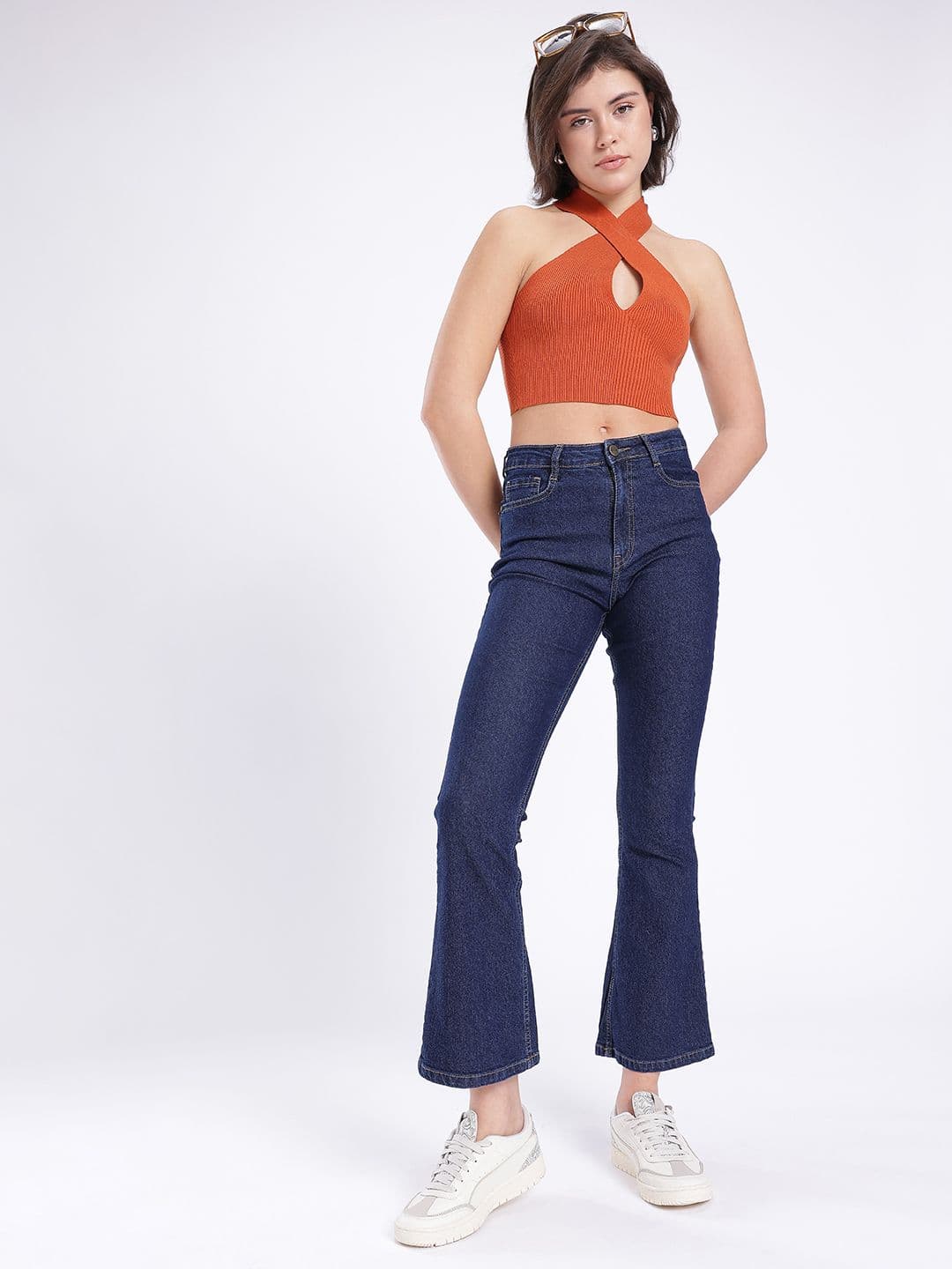 glitchez Women Bootcut Fit Jeans thumbnail 3