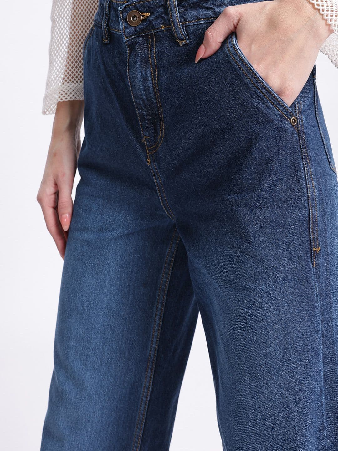 glitchez Women Classics Wide Leg Jeans thumbnail 6