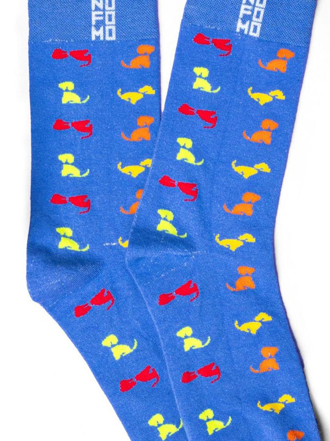 NoFoMo Woof Unisex Printed Crew-Length Odour-Free Socks thumbnail 2