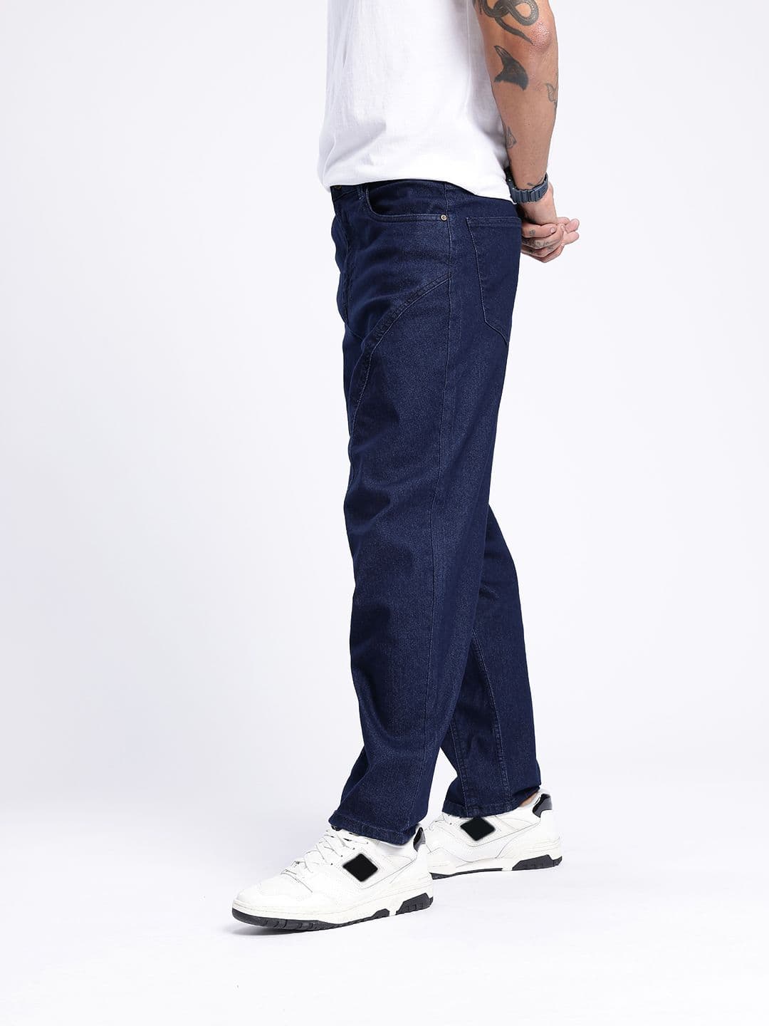 glitchez Men Mid-Rise Relaxed Fit Jeans thumbnail 5